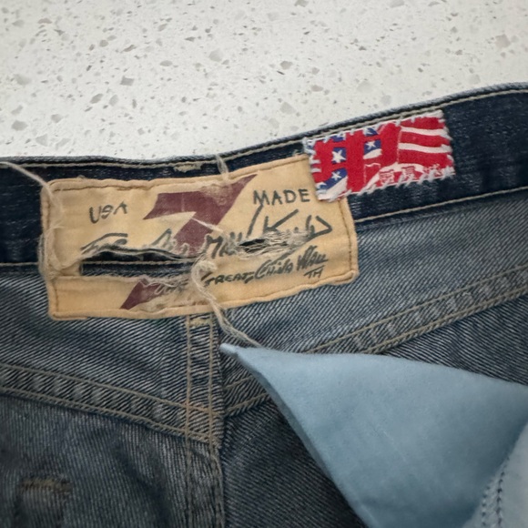 Seven for All Mankind Jeans Great China Wall
Denim Crystals Studs Size 29 - Picture 5 of 5